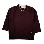 Manuel Ritz Maglia tinta unita Scollo A V Vinaccio per Neonato MR3149N VINACCIO MANUEL RITZ 
