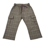 Manuel Ritz Pantalone tinta unita con Fantasia Marrone per Bambino MR3180X MARRONE MANUEL RITZ 
