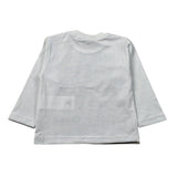 Manuel Ritz Shirt Girocollo tinta unita con Logo Bianco per Bambino MR3183JX BIANCO MANUEL RITZ 