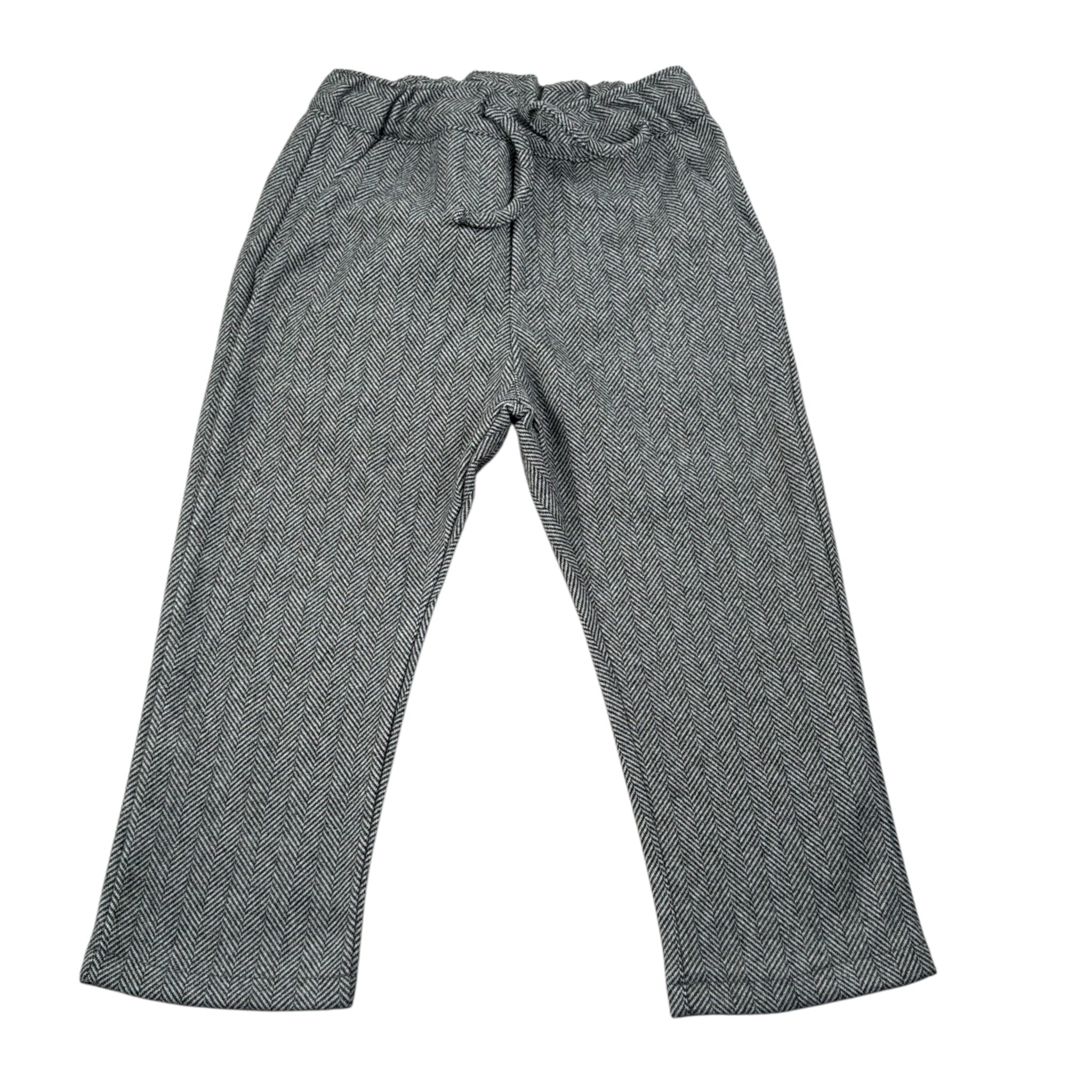 Manuel Ritz Pantalone tinta unita con Elastico In Vita Grigio per Neonato MR3185NX GRIGIO MANUEL RITZ 