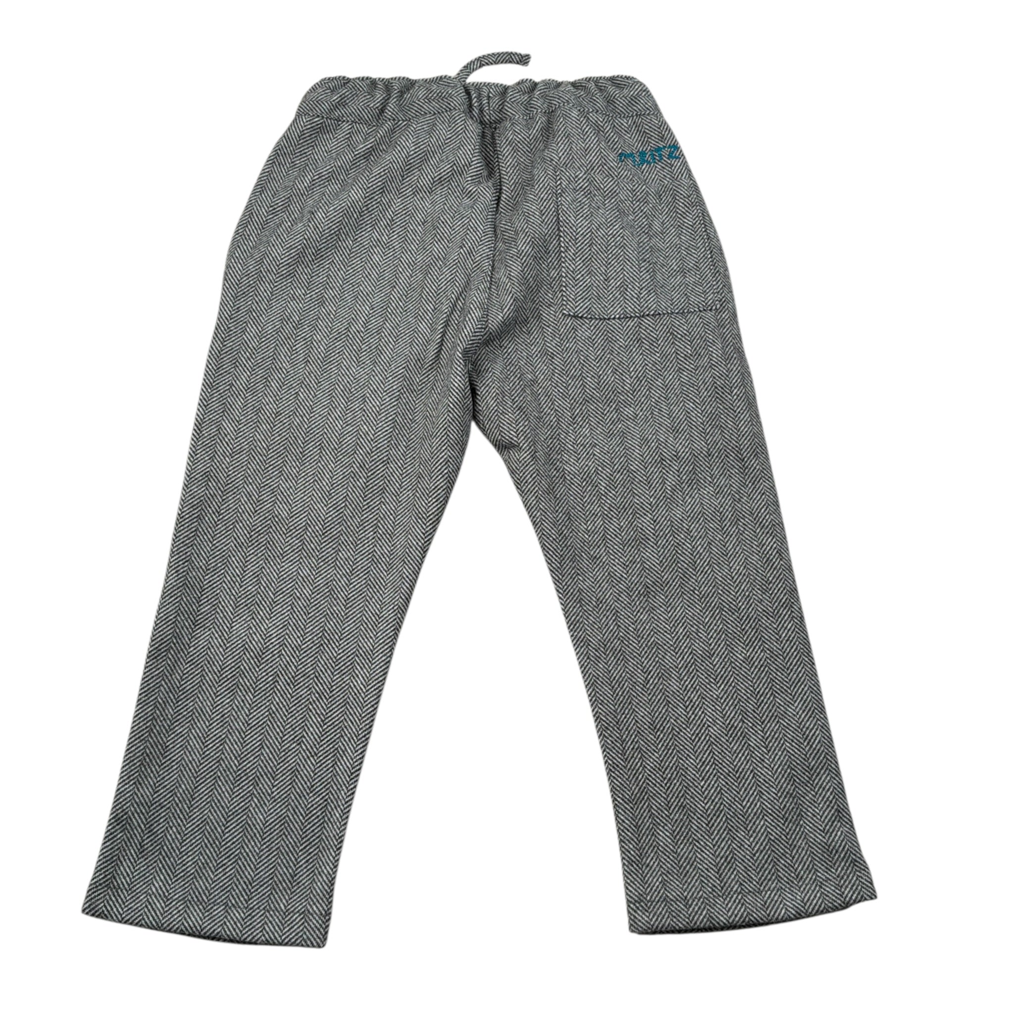 Manuel Ritz Pantalone tinta unita con Elastico In Vita Grigio per Neonato MR3185NX GRIGIO MANUEL RITZ 