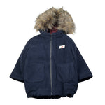 Manuel Ritz Montgomery tinta unita con Cappuccio Blu per Bambino MR3240 BLU MANUEL RITZ 