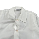 Manuell & Frank Camicia Body tinta unita Manica Lunga Bianco per Neonato CAMBO BIANCO MANUELL & FRANK 