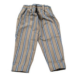Manuell & Frank Pantalone con Elastico In Vita Fantasia A Righe Beige per Neonato PNTMNFRR BEIGE MANUELL & FRANK 