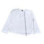 Mapero' Shirt tinta unita con Stampa Bianco per Bambino M32173 BIANCO MAPERO' 