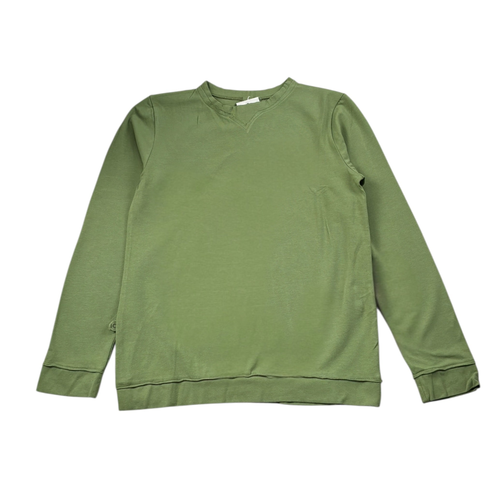 Mapero' Shirt tinta unita Girocollo Verde per Bambino M32176 VERDE MAPERO' 