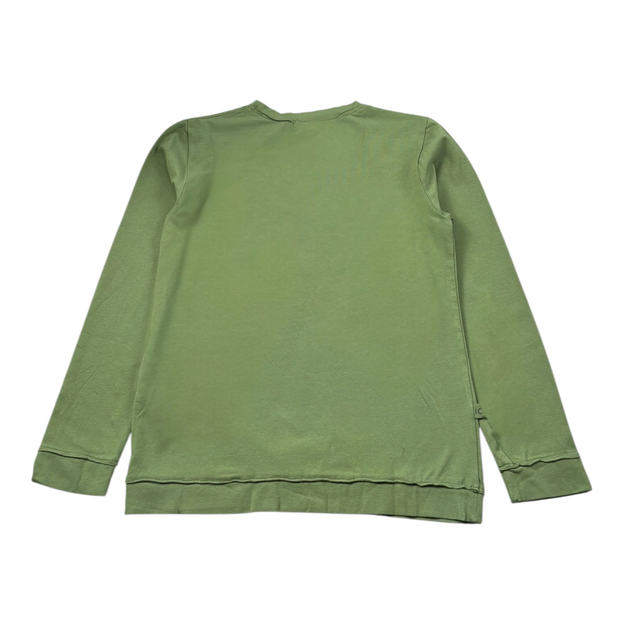 Mapero' Shirt tinta unita Girocollo Verde per Bambino M32176 VERDE MAPERO' 