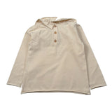 Mapero' Maglia tinta unita con Colletto Beige per Neonata M32177 BEIGE MAPERO' 