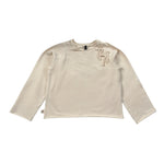 Mapero' Maglia Tint Unita con Fiocco Beige per Neonata M32314 BEIGE MAPERO' 