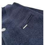 Marae Kids Cappotto tinta unita con Bottoni Blu per Bambina 3386 BLU MARAE KIDS 