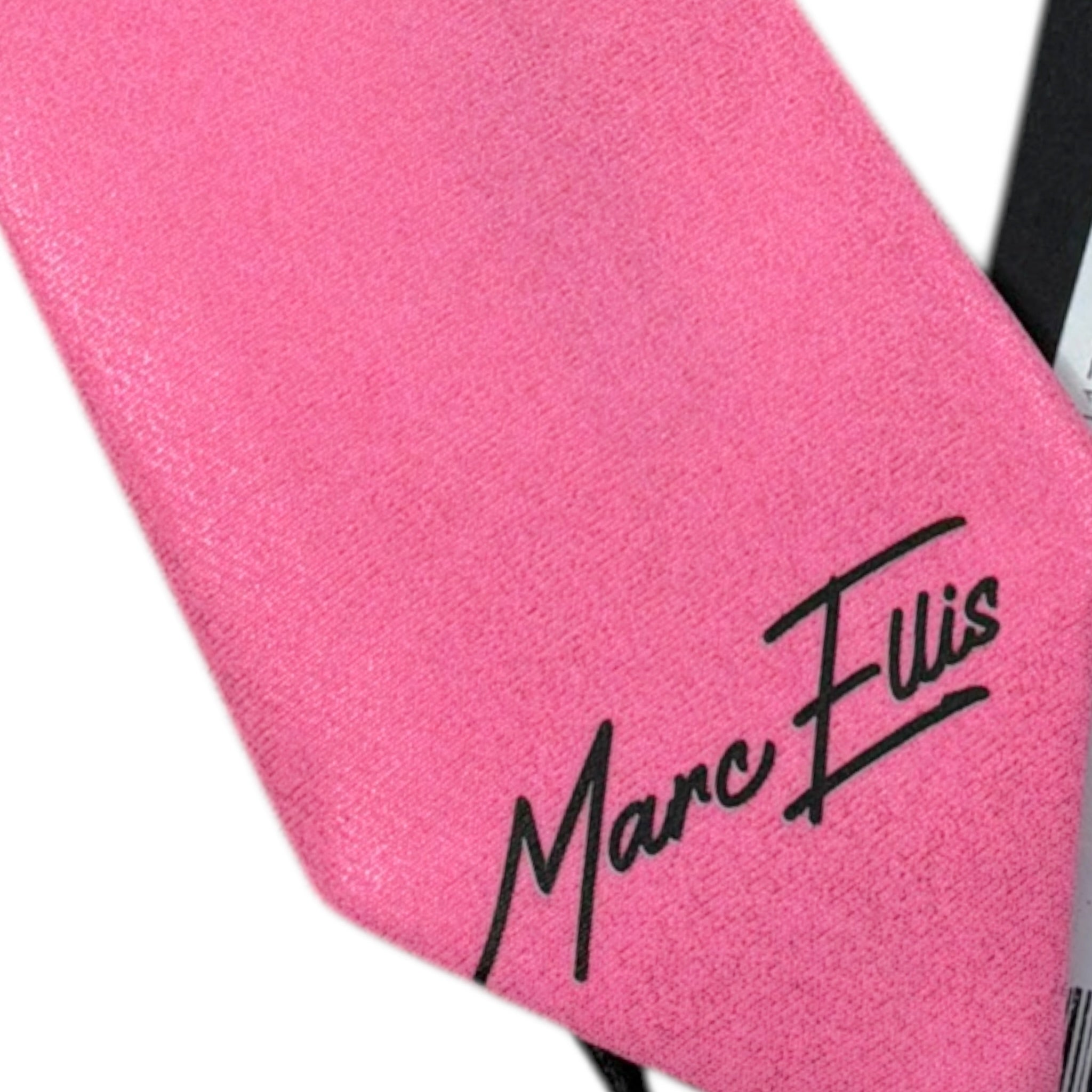 Marc Ellis Cravatta tinta unita con Logo Rosa per Bambina JMJAC01176 ROSA MARC ELLIS 