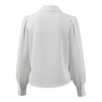 Marc Ellis Camicia tinta unita con Colletto Bianco per Bambina JMJSH00230 BIANCO MARC ELLIS 