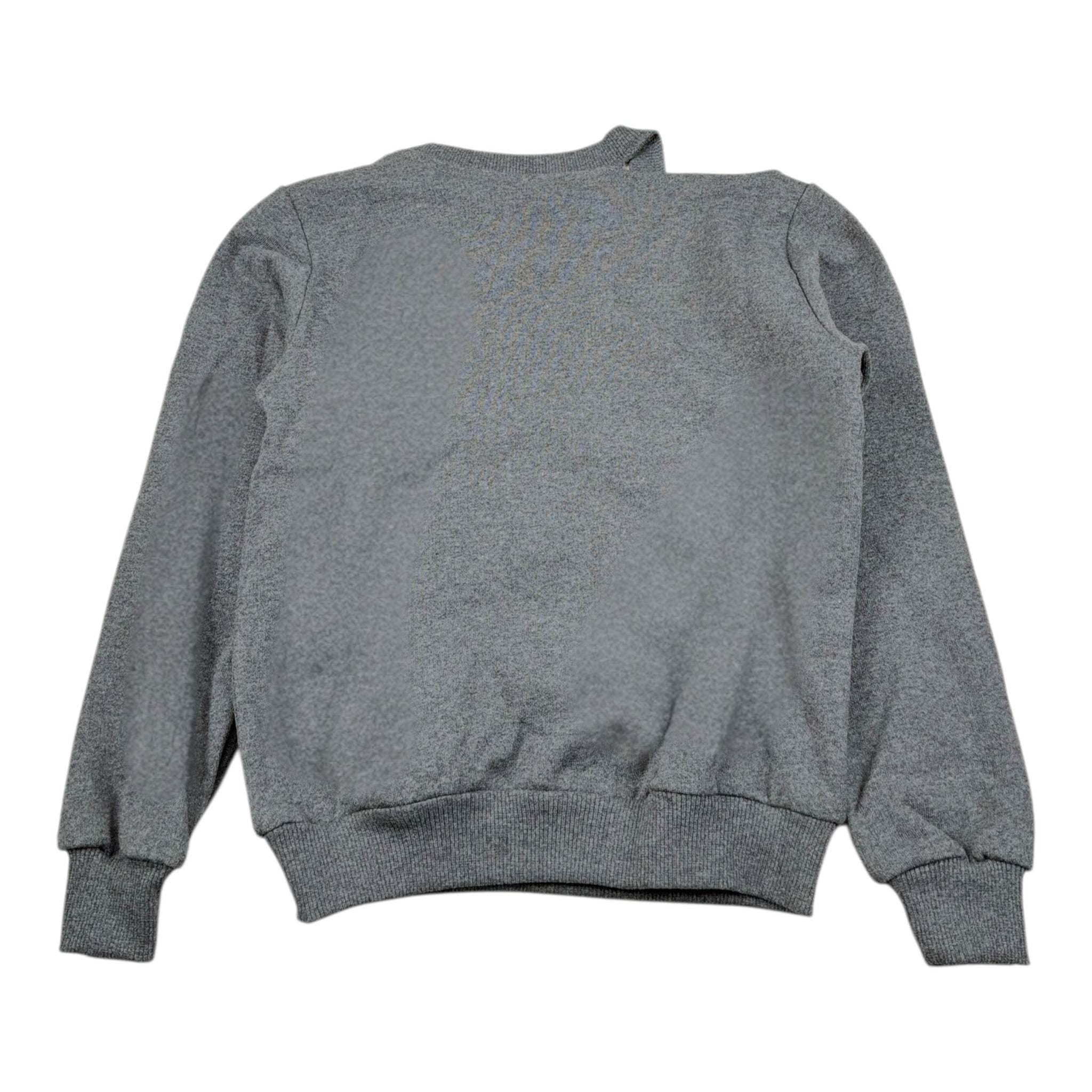 Marc Ellis Felpa Tint Unita con Logo Grigio per Bambina JMJST02333 GRIGIO MARC ELLIS 