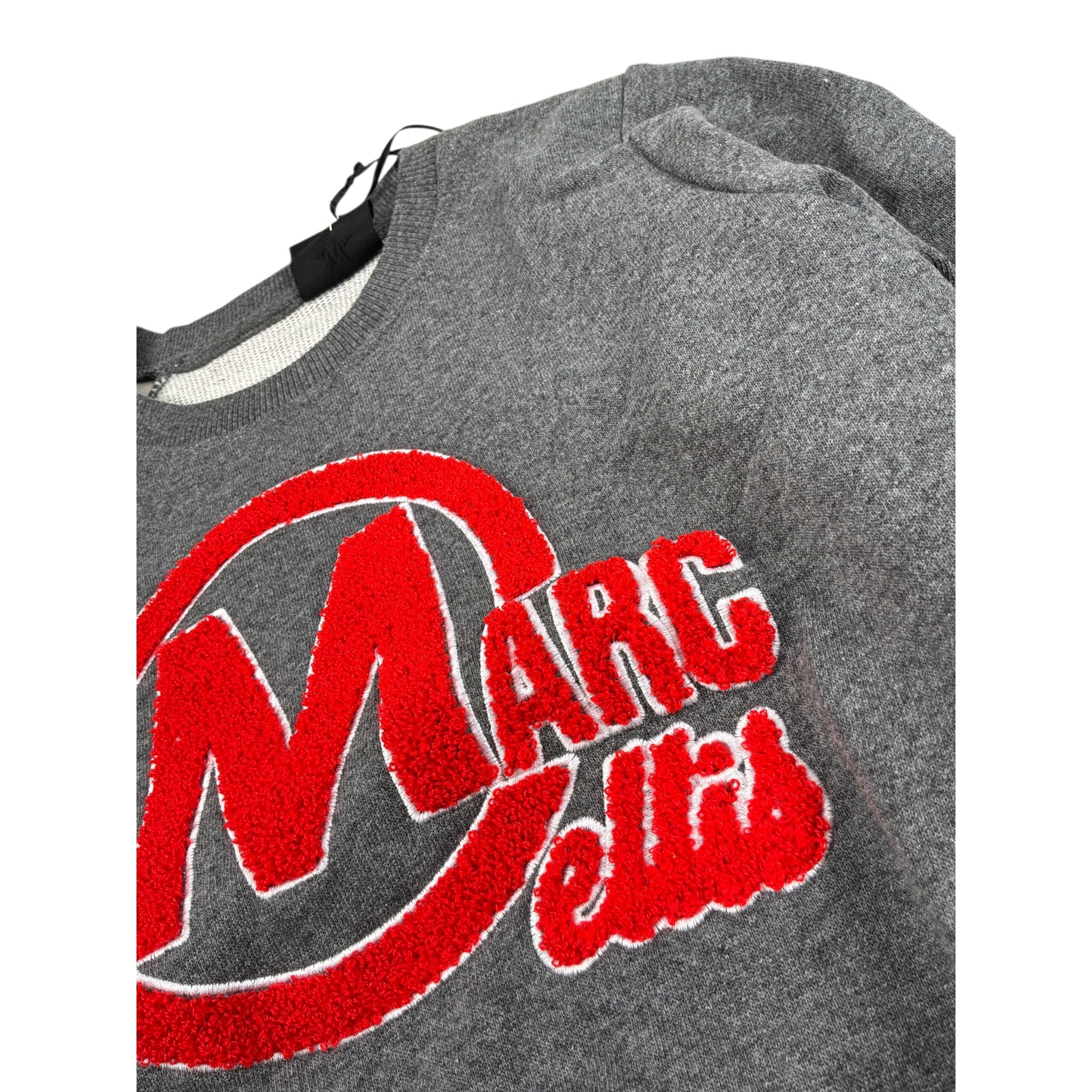 Marc Ellis Felpa Tint Unita con Logo Grigio per Bambina JMJST02333 GRIGIO MARC ELLIS 