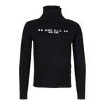 Marc Ellis Maglia tinta unita con Stampa Nero per Bambina JMJSW00188 NERO MARC ELLIS 