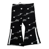 Marc Ellis Leggins tinta unita Logato Bianco/Nero per Neonata JMNPT00182N BIANCO/NERO MARC ELLIS 