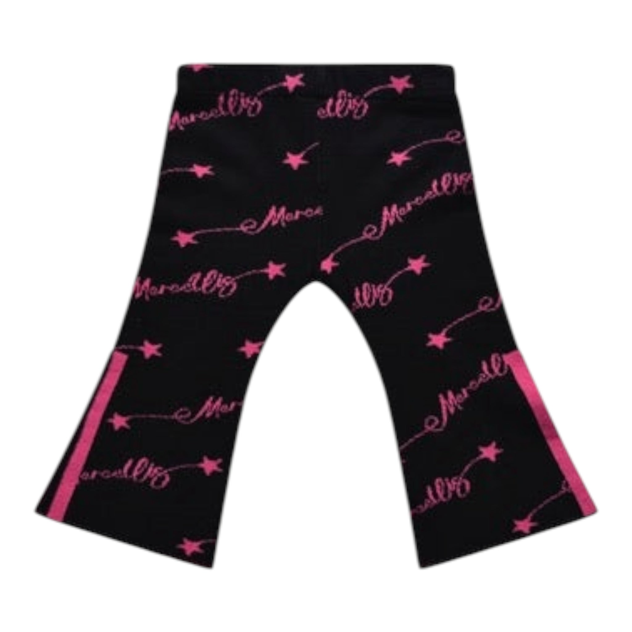 Marc Ellis Leggins tinta unita Logato Nero per Bambina JMNPT00182 NERO MARC ELLIS 