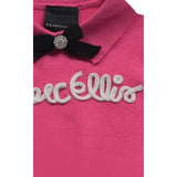 Marc Ellis Maglia tinta unita con Stampa E Colletto Fuxia per Neonata JMNSW00190 FUXIA MARC ELLIS 