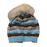 Marlu' Cappello Fantasia A Righe Azzurro per Neonato IB8771 AZZURRO MARLU' 
