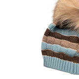 Marlu' Cappello Fantasia A Righe Azzurro per Neonato IB8771 AZZURRO MARLU' 