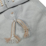 Marlu' Completo 3Pz Body-Salopette-Cardigan Azzurro per Neonato IN5331 AZZURRO MARLU' 