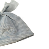 Marlu' Cappello tinta unita con Fiocco Azzurro per Neonata IN5973 AZZURRO MARLU' 