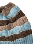 Marlu' Cappello tinta unita con Pon Pon Azzurro per Neonato IN6771 AZZURRO MARLU' 