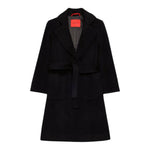 Max&Co. Cappotto tinta unita con Colletto Nero per Bambina MX0001MX052 NERO MAX&Co. 