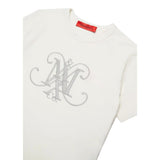 Max&Co. T-Shirt tinta unita con Stampa Bianco per Bambina MX0146 BIANCO MAX&Co. 