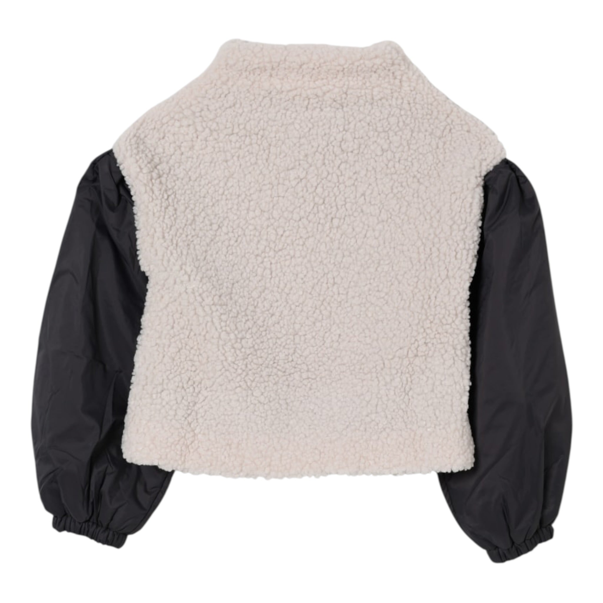 Max&Co. Giubbino tinta unita con Maniche In Contrasto Panna per Bambina MX0233MX093 PANNA MAX&Co. 