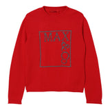 Max&Co. Maglia tinta unita con Stampa Rosso per Bambina MX0233X ROSSO MAX&Co. 