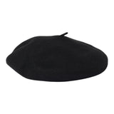 Max&Co. Cappello tinta unita Modello Alla Francese Nero per Bambina MX0245 NERO MAX&Co. 