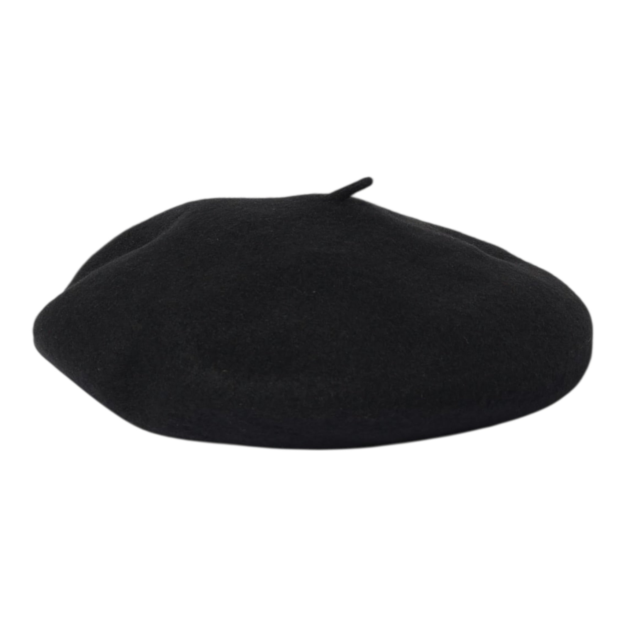 Max&Co. Cappello tinta unita Modello Alla Francese Nero per Bambina MX0245 NERO MAX&Co. 
