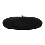 Max&Co. Cappello tinta unita Modello Alla Francese Nero per Bambina MX0245 NERO MAX&Co. 