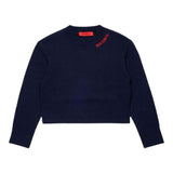 Max&Co. Maglia tinta unita con Stampa Blu per Bambina MX0251 BLU MAX&Co. 