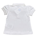 Mayoral Polo tinta unita con Stampa Bianco per Neonata 1108 BIANCO MAYORAL 