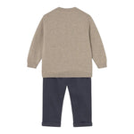Mayoral Completo 2Pz Maglia-Pantalone Beige/Blu per Neonato 2515 BEIGE/BLU MAYORAL 