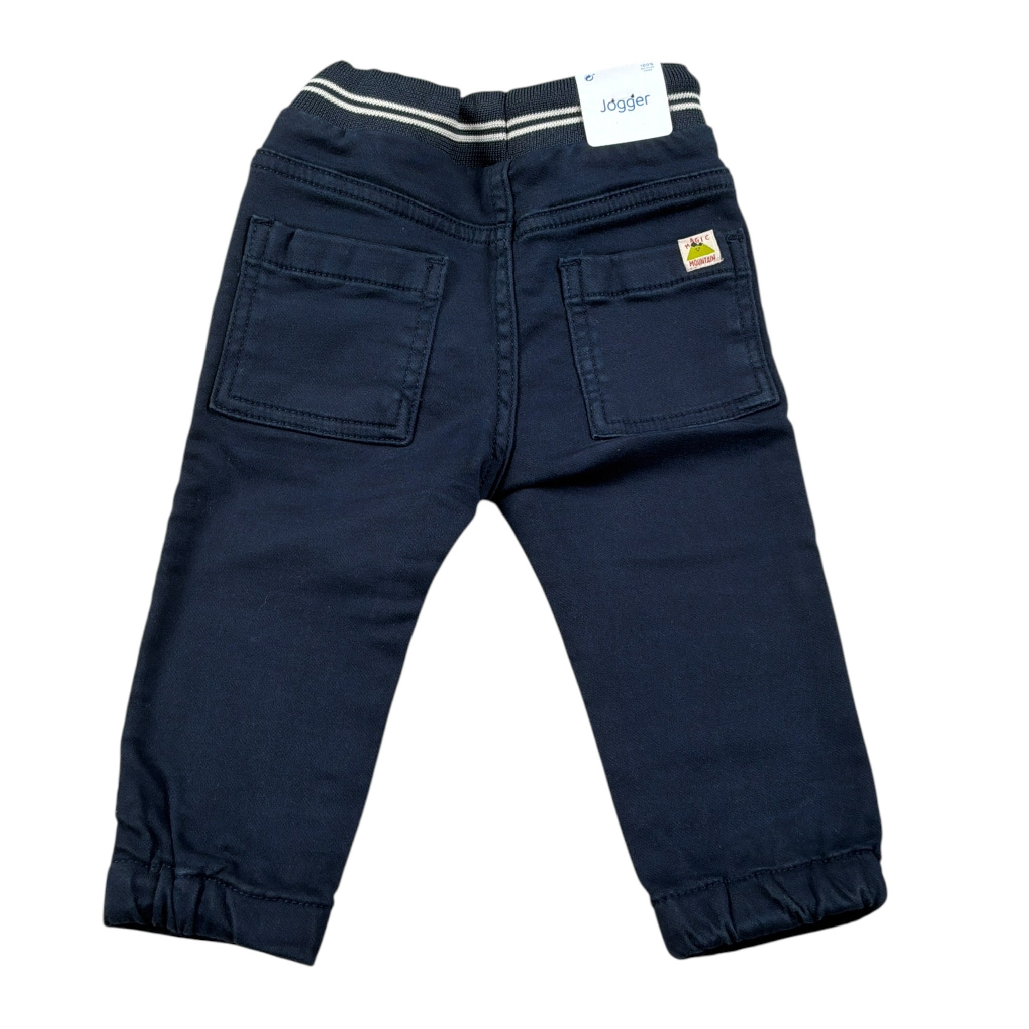 Mayoral Pantalone tinta unita con Elastico In Vita Blu per Neonato 2536 BLU MAYORAL 