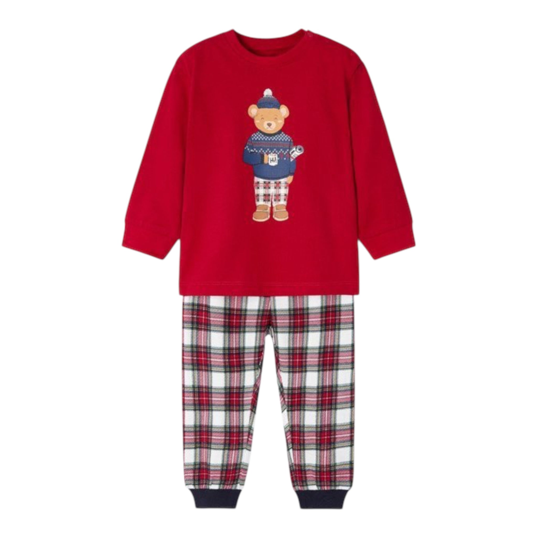 Mayoral Completo 2 Pezzi Shirt-Pantalone Rosso per Bambino 271595 ROSSO MAYORAL 