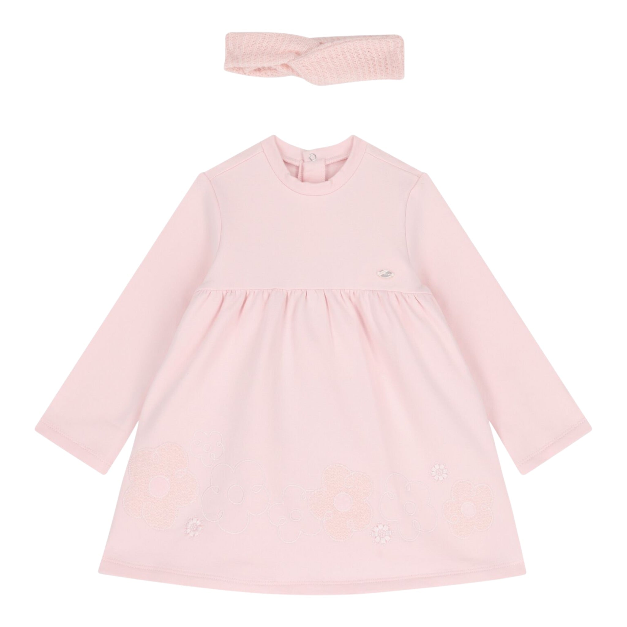 Mayoral Abito Set con Fascia tinta unita Rosa per Neonata 2803 ROSA MAYORAL 