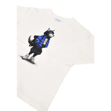 Mayoral Shirt tinta unita Girocollo con Stampa Bianco per Bambino 4083 BIANCO MAYORAL 