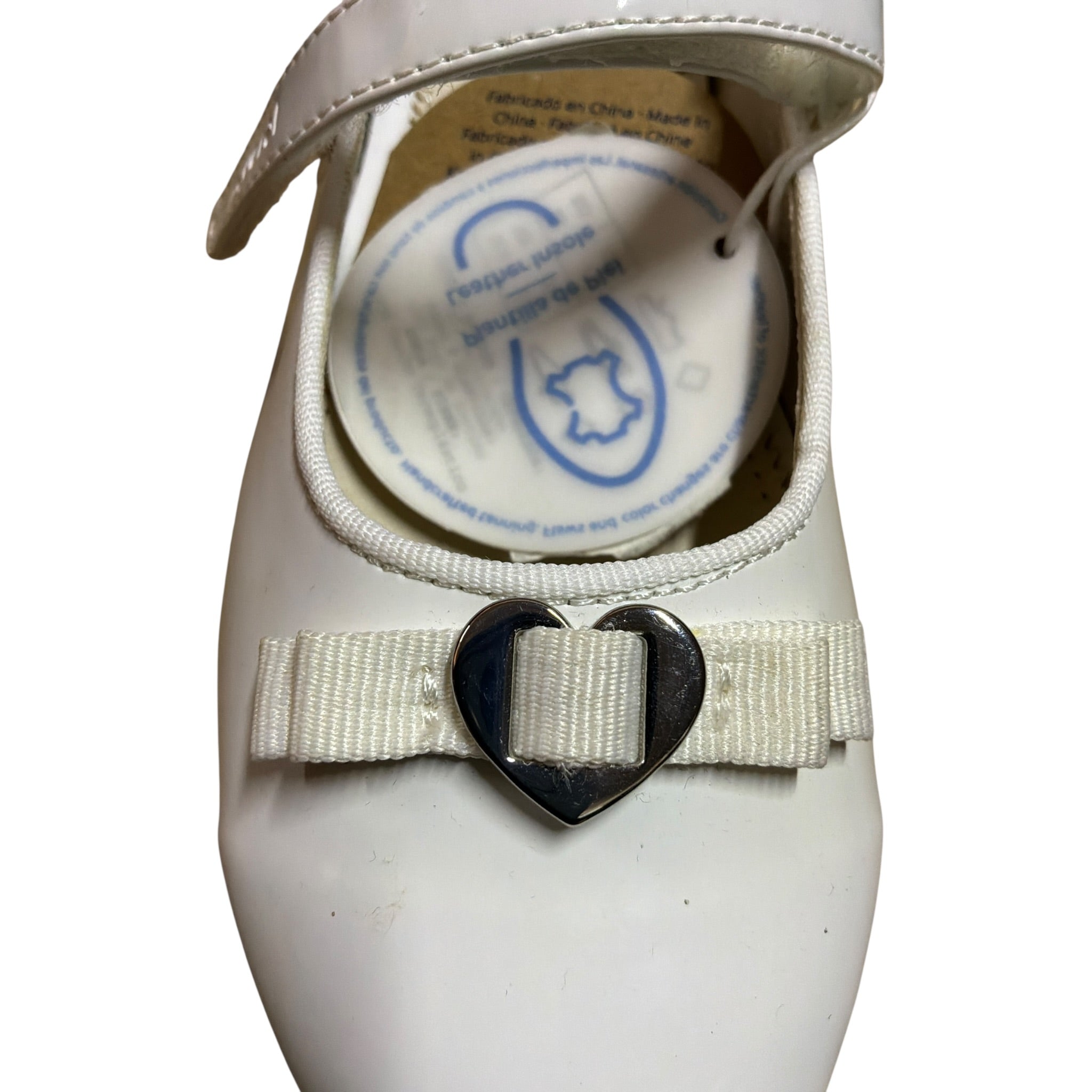 Mayoral Ballerine tinta unita con Strappo Bianco per Bambina 45343 BIANCO MAYORAL 