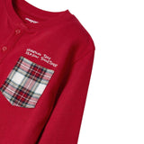 Mayoral Pigiama 2 Pezzi Shirt-Pantalone Rosso per Bambino 4754 ROSSO MAYORAL 