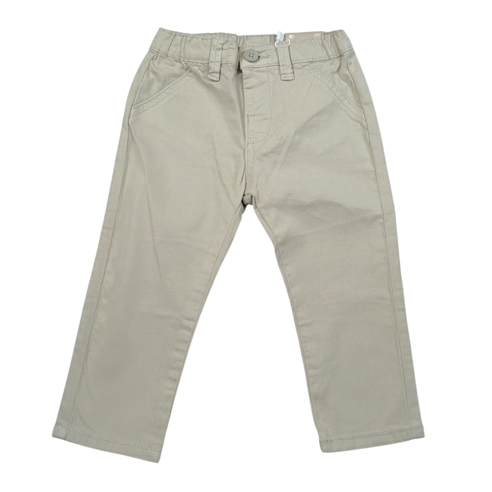 Mayoral Pantalone tinta unita con Girovita Regolabile Beige per Neonato 595 BEIGE MAYORAL 