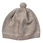 Mayoral Cappello tinta unita con Pon Pon Fango per Neonato 9936 FANGO MAYORAL 