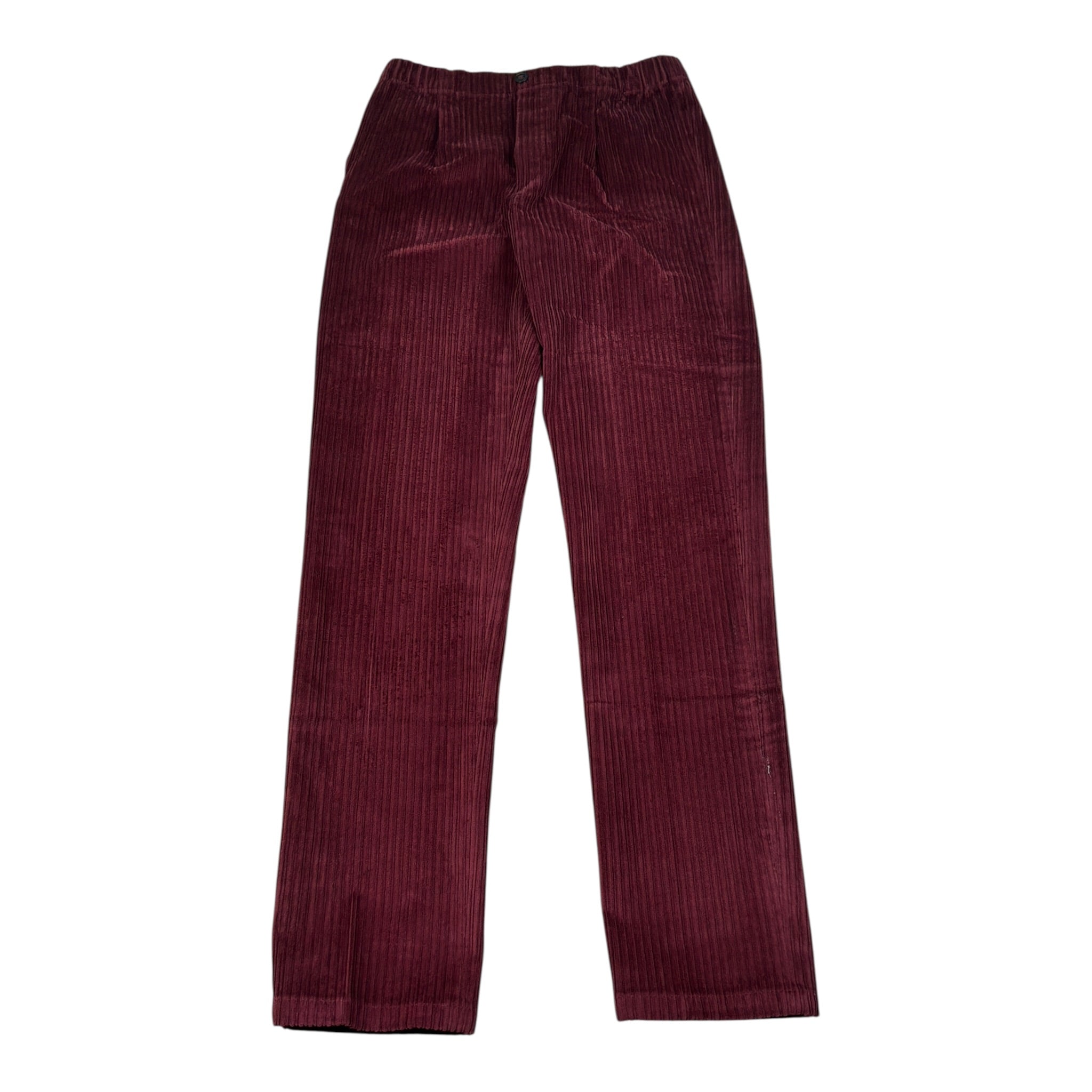 Michael Coal Pantalone tinta unita con Elastico In Vita Bordeaux per Bambino LITTOM3333 BORDEAUX MICHAEL COAL 