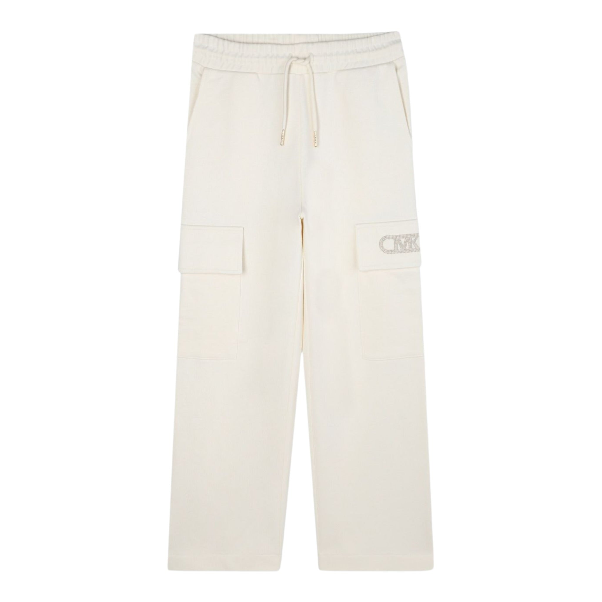 Michael Kors Pantalone Tuta tinta unita Crema per Bambina R30453J CREMA MICHAEL KORS 