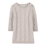 Michael Kors Abito Manica Lunga tinta unita Beige per Neonata R30512X BEIGE MICHAEL KORS 