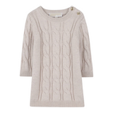 Michael Kors Abito Manica Lunga tinta unita Beige per Neonata R30512X BEIGE MICHAEL KORS 