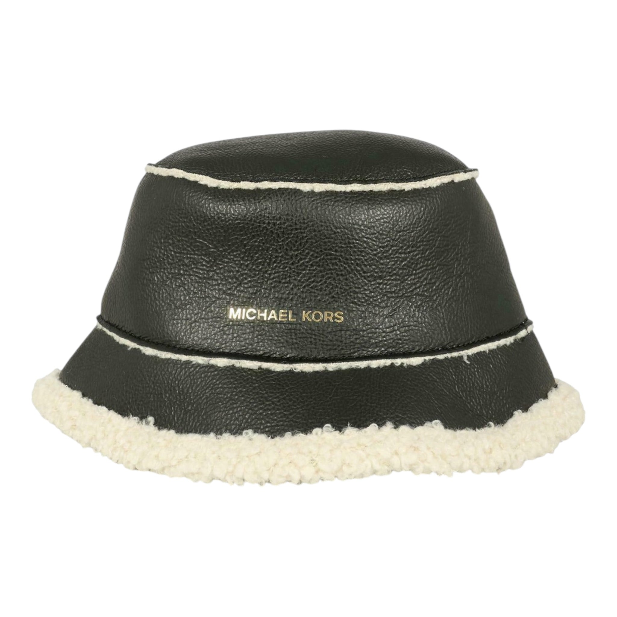 Michael Kors Cappello Pescatore tinta unita Marrone per Bambina R30515 MARRONE MICHAEL KORS 